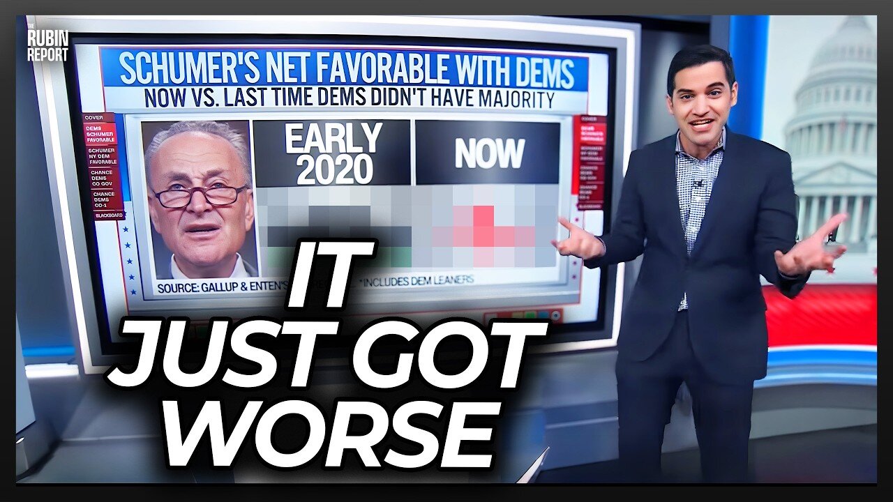 Watch Pollsters Face as He Realizes How Much Worse It Just Got for Democrat Establishment