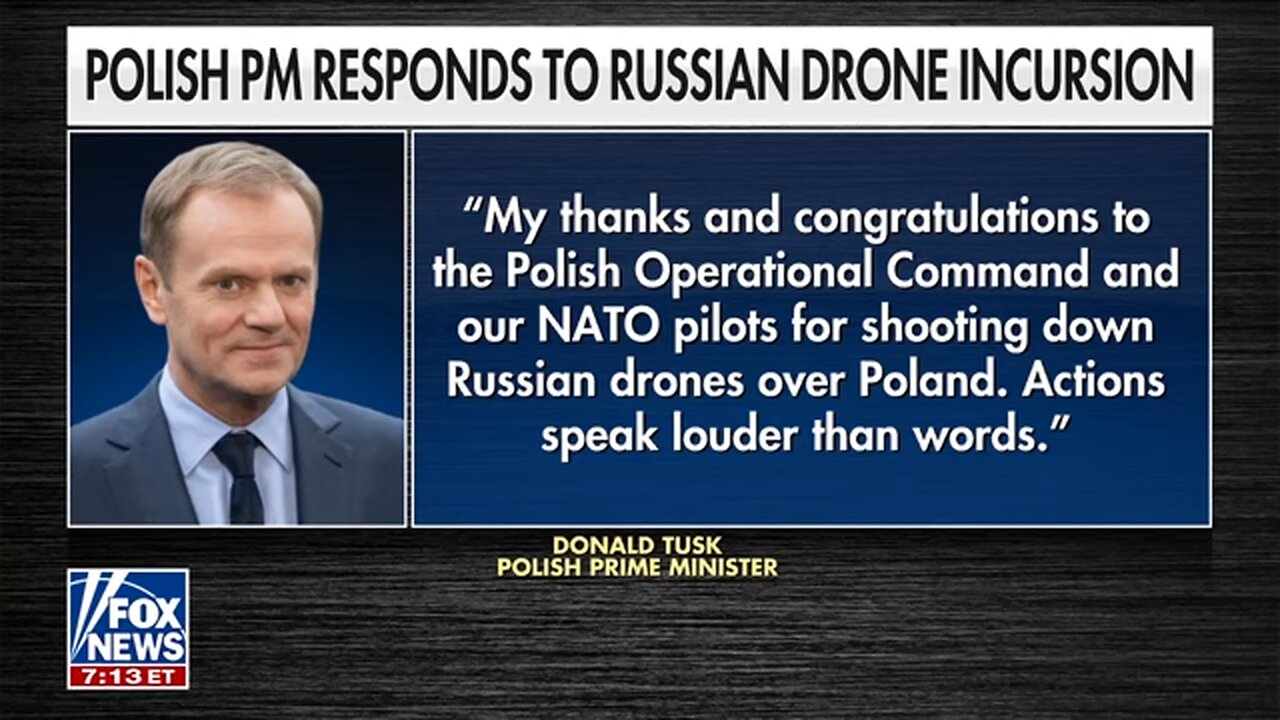 Poland downs Russian drones in their airspace: A NATO ally