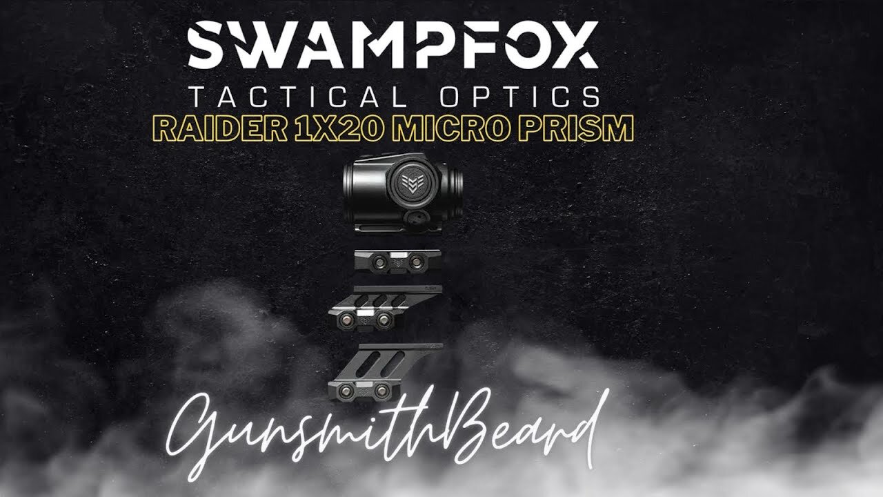 SWAMPFOX Tactical Optics: RAIDER 1x20mm Micro Prism