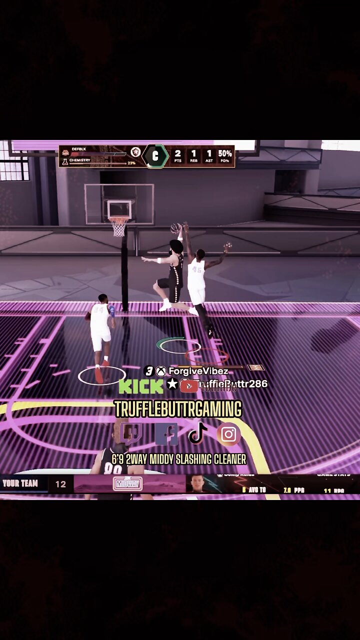 High Flying Denier 💪🏿⛹🏿♂️🏀 #2k26 #fyp #gaming #blockshot #defense
