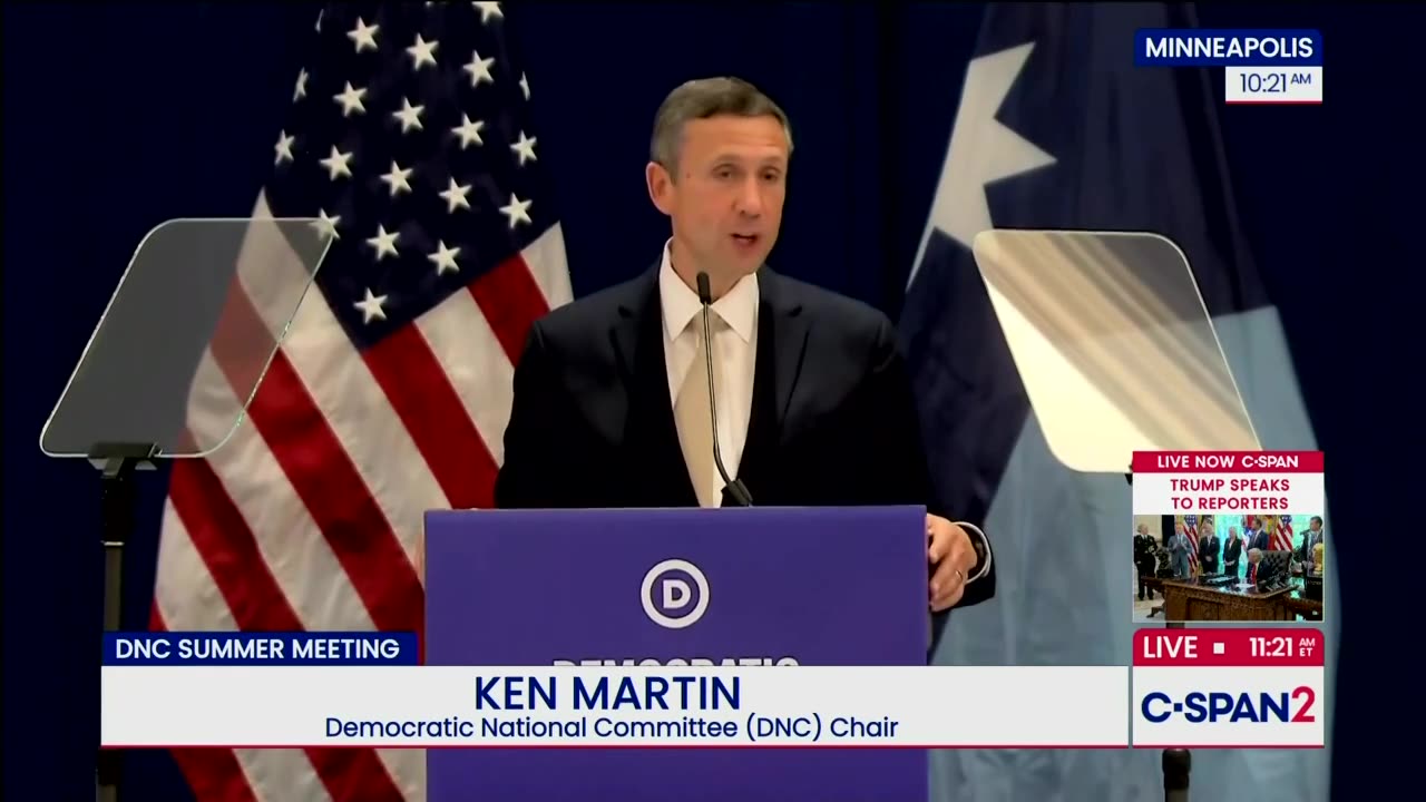 DNC Chair Labels America Fascist Regime During Unhinged Rant