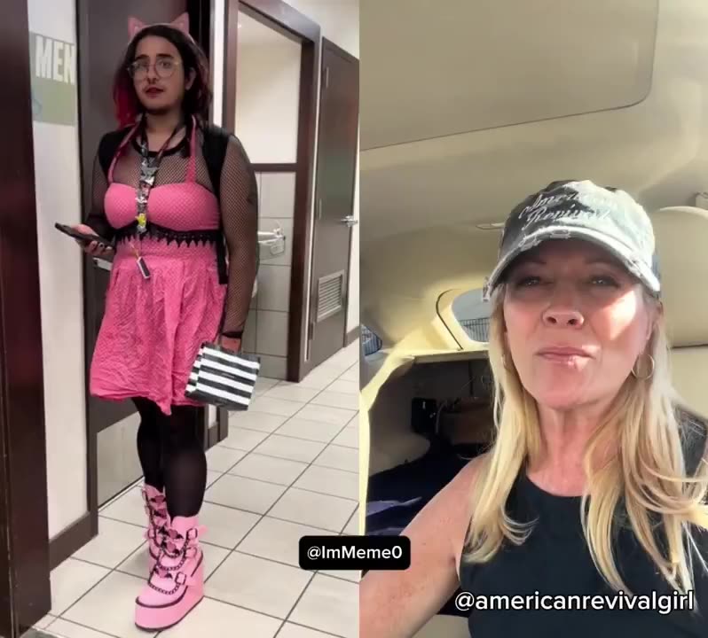 Keep these damn freaks out of the women’s bathrooms and locker rooms