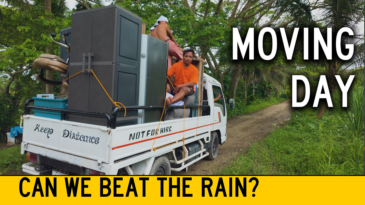 Were Moving Our Gear To Fatimas Village. Can We Beat The Rain?
