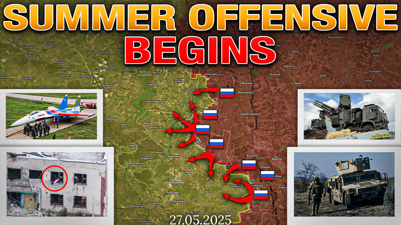 Thunder⚡️Ukrainian Forces on High Alert🚨 Russians Start Major Offensive⚔️ Military Summary 2025.5.27