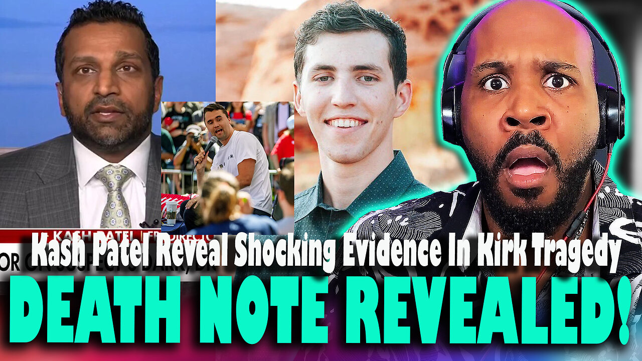 DEATH NOTE REVEALED! Kash Patel Reveals SHOCKING Evidence In Kirk Assassination Investigation