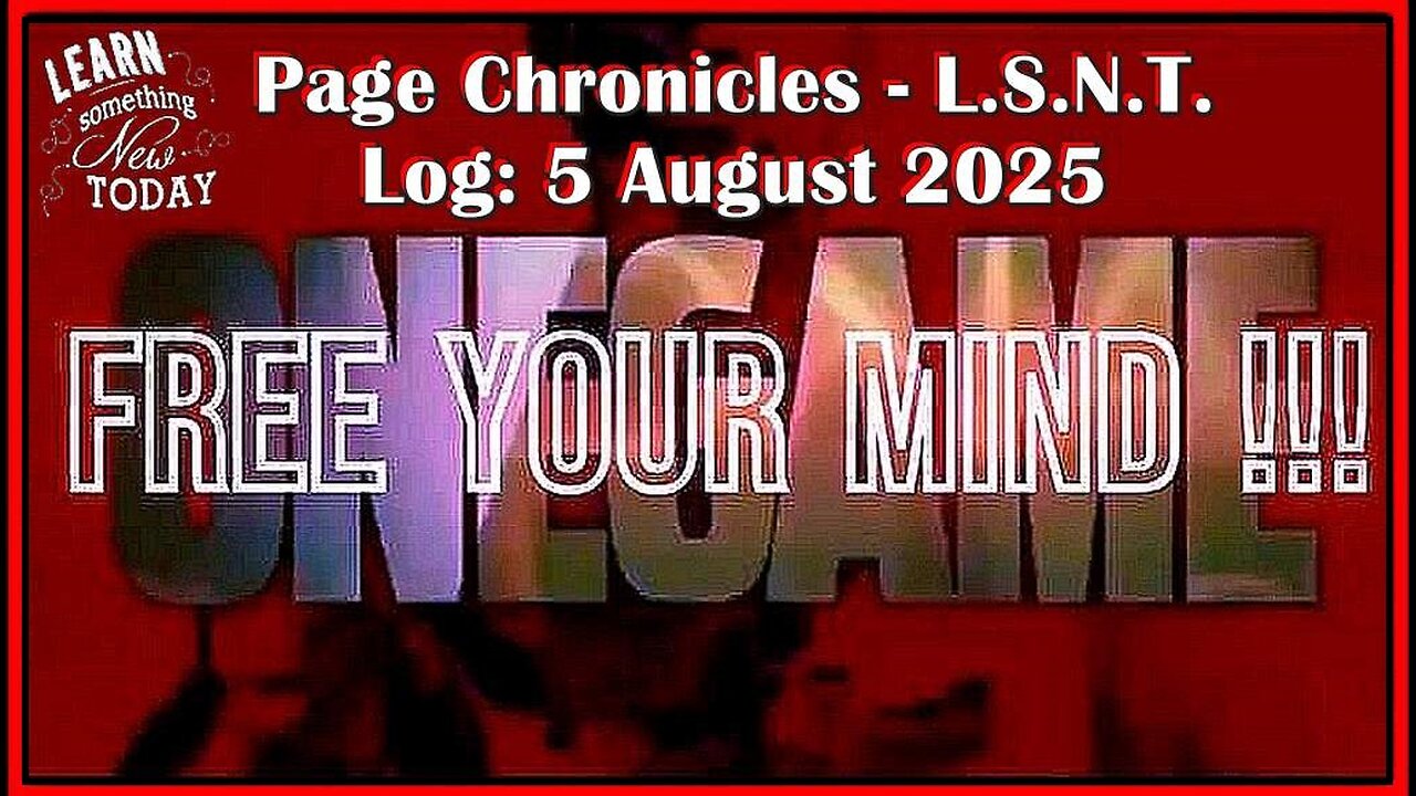π’π | L.S.N.T. | PAGE CHRONICLES | LOG: 5 August 2025 β’π2Hrs 27mins