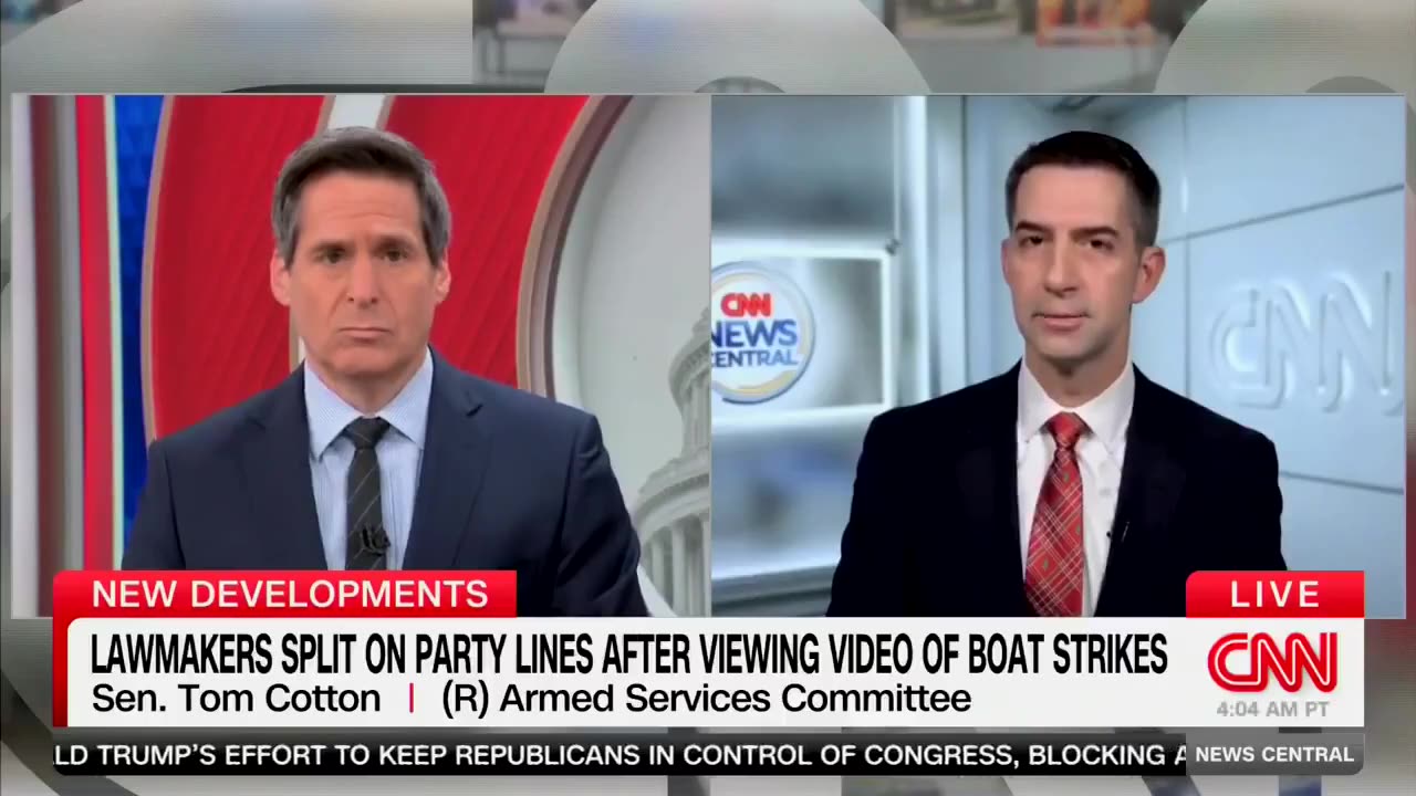 Tom Cotton: What the Washington post said last week was a complete lie.