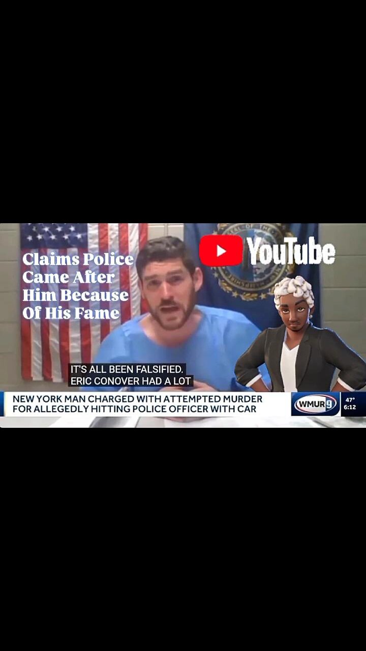 YouTuber Eric Conover Charged For Attempted Murder On A Law Enforcer