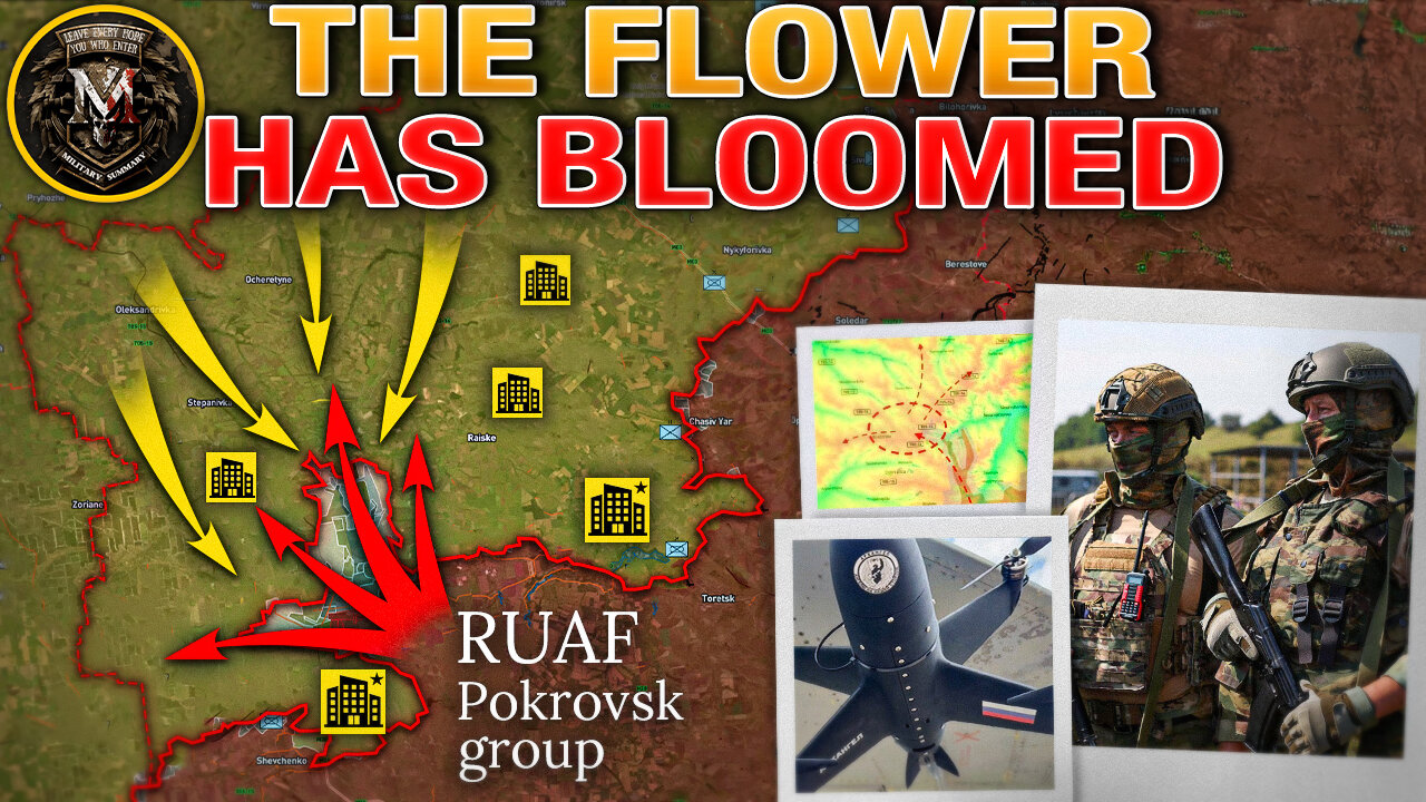 Doomsday☄️Pokrovsk Operationally Encircled🔥DRG Spotted Near Dobropillia⚠️Military Summary 2025.08.12