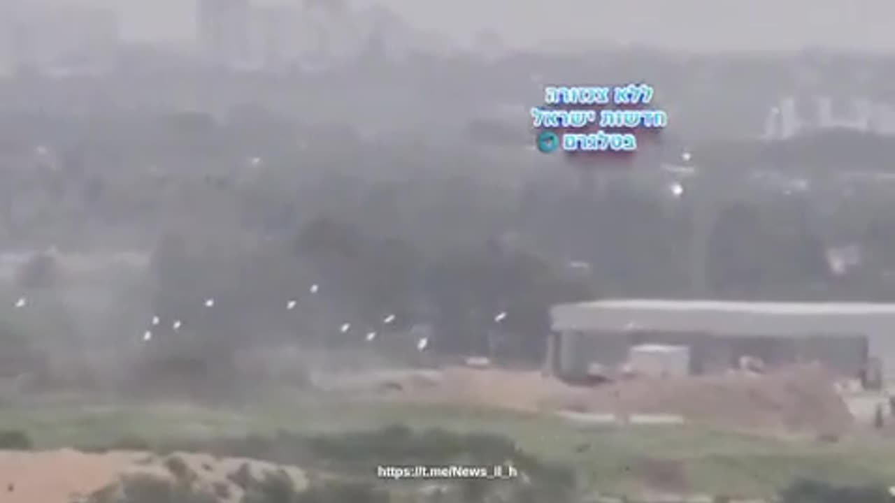 Multiple missiles were launched from Iran towards central and southern Israel,