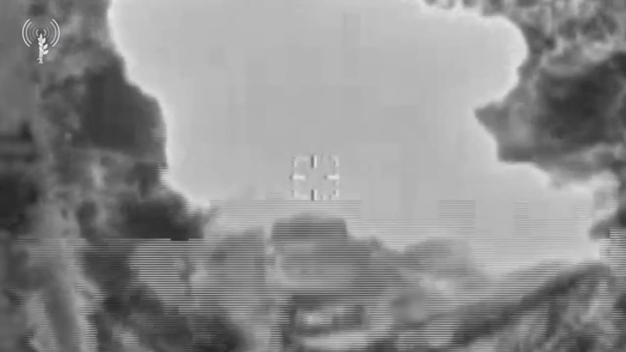 The IDF releases footage of its strikes against Hezbollah facilities in Lebanons