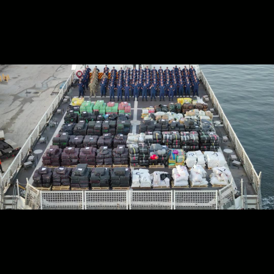 Record drug haul seized by U.S. Coast Guard was enough to ‘fatally overdose
