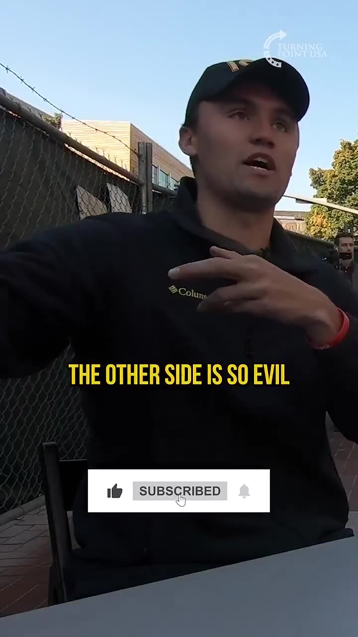 This video eloquently demonstrates what Charlie Kirk was put on this earth to do