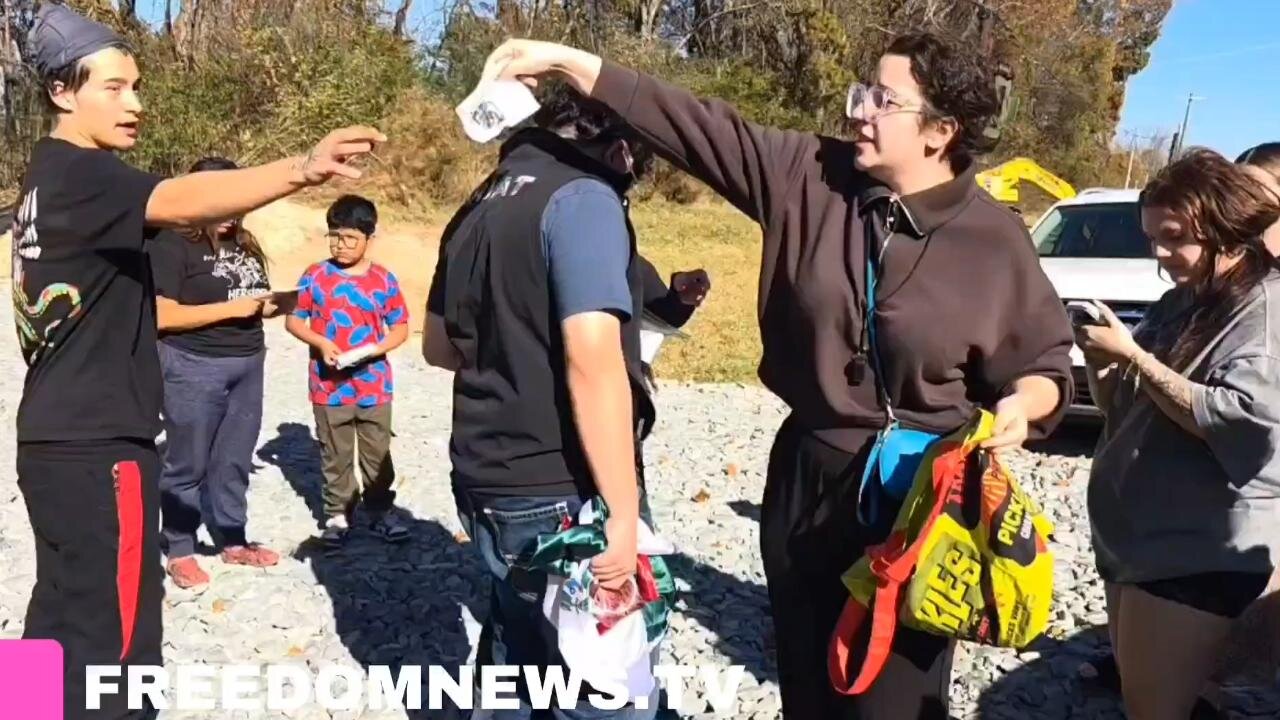 Anti-ICE Extremists Hand Out Whistles to alert Illegals of ICE in Charlotte, NC - Puts everyones live at risk!DANGEROUS