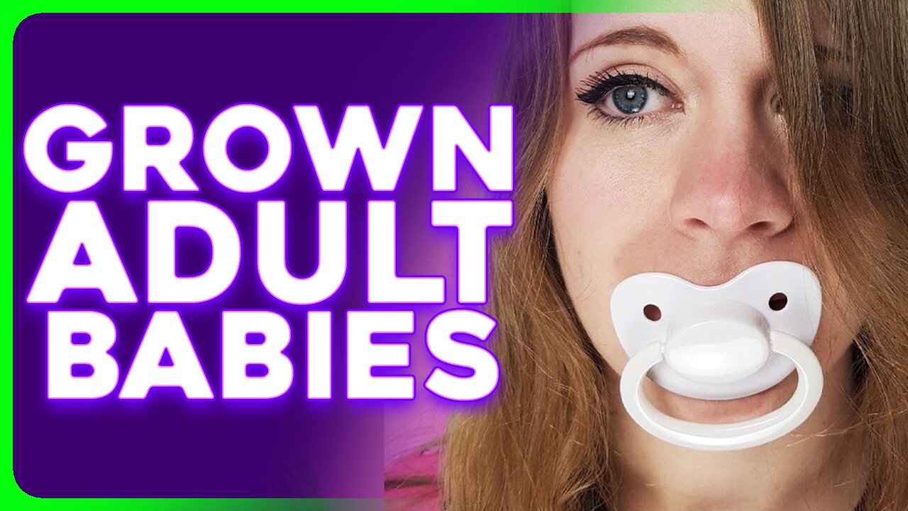 INSANE TikTokers Use Adult Pacifiers to Calm Themselves, Society is COOKED
