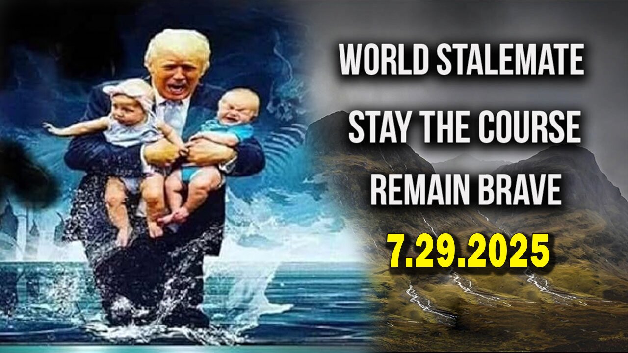 And We Know BOMBSHELL 07.29.25: World Stalemate, Big Deals In Scotland, Evil Exposed