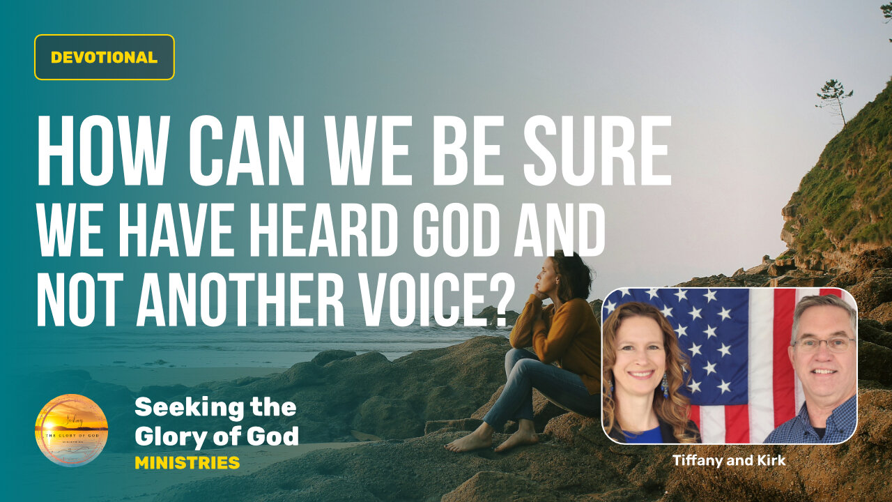 August 22 (Year4) How can we be sure weve heard GOD & not another? Tiffany Root & Kirk VandeGuchte
