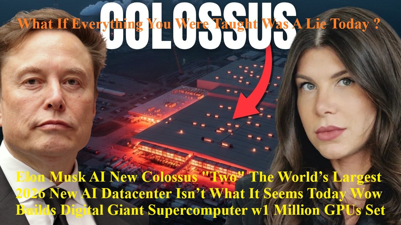 Elon Musk AI New Colossus Two The World’s Largest 2026 AI Datacenter Isn’t What It Seems Wow