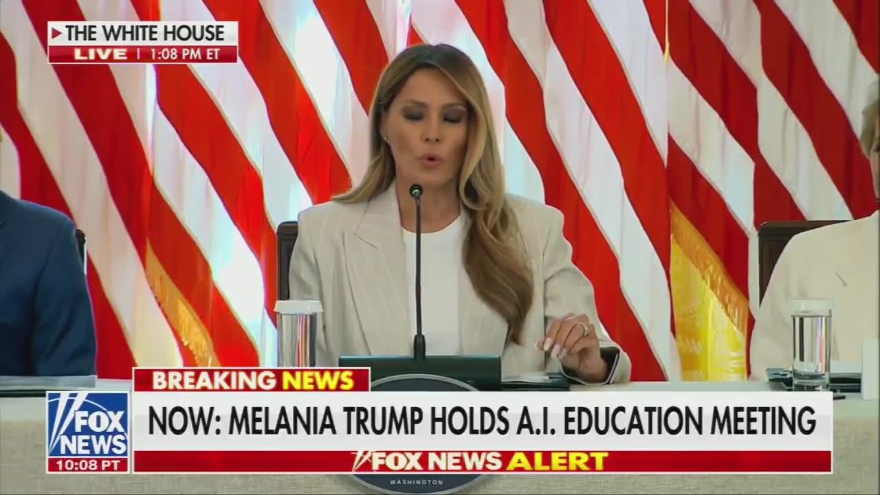 Melania Trump: The robots are here.