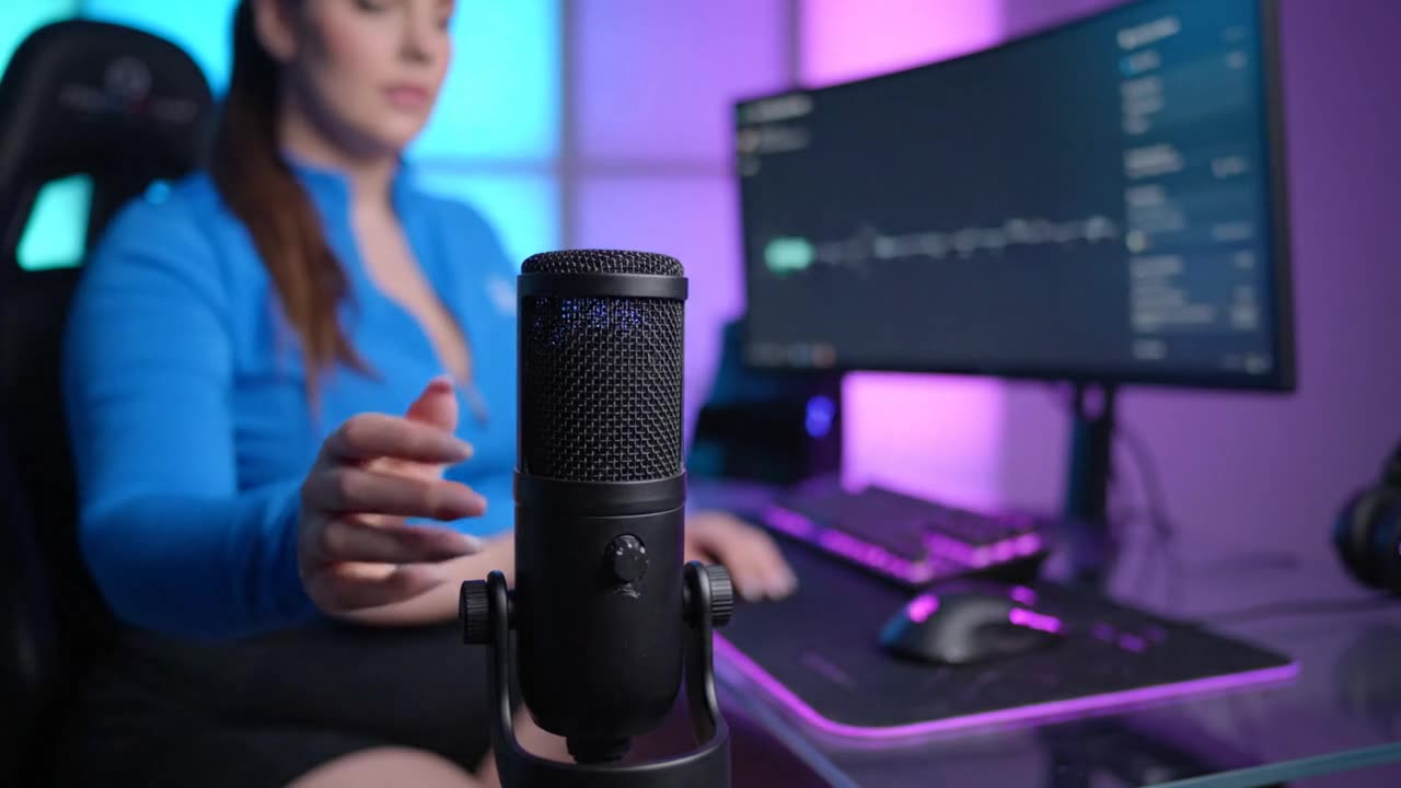 ASMR Girls - Curvy Model Gamer - Fashion Beauty Woman - Viral AI Girl Bedroom