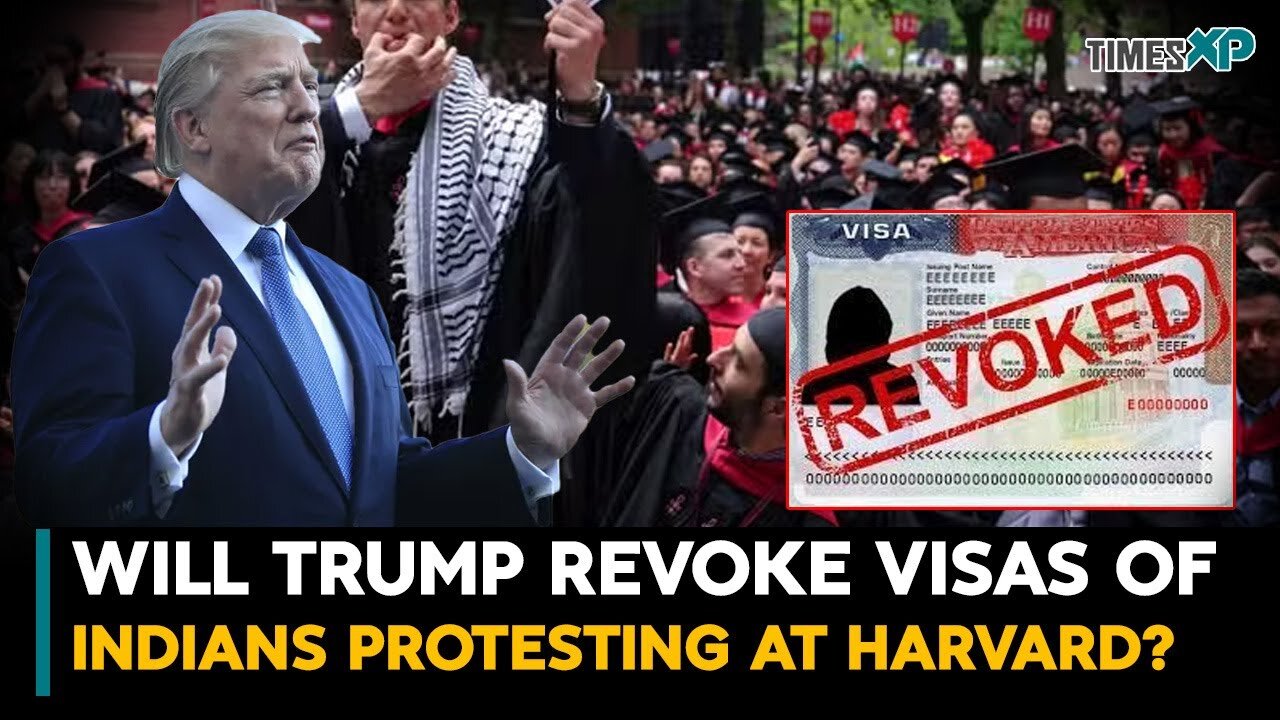 Will Donald Trump Revoke US Visas of Indians Protesting At Harvard?