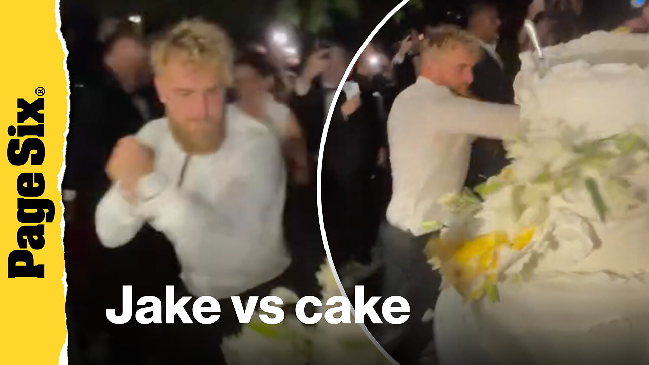 Professional boxer Jake Paul takes on his newest opponent at brother Logans wedding