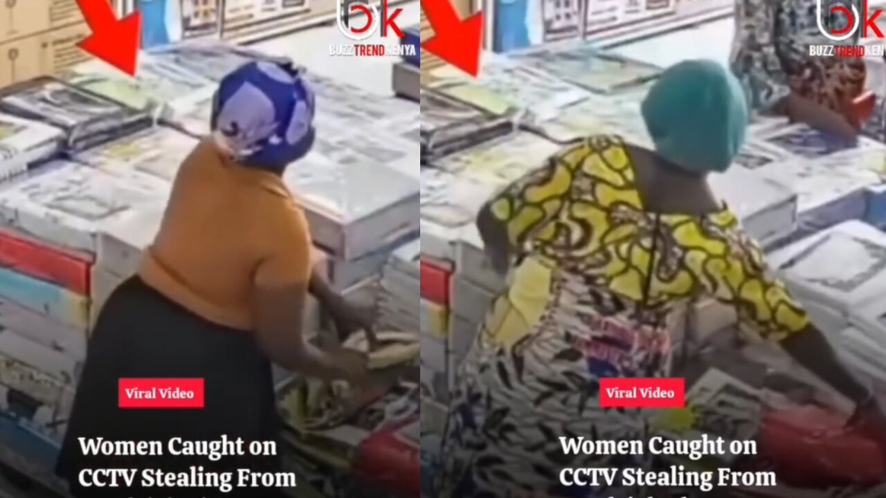 Women Caught Stealing in Shop 😱 (CCTV Footage)