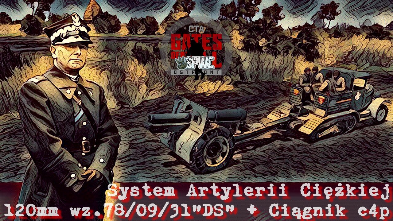 Zmechanizowany System Artylerii Ciężkiej - 120mm Armata wz.78/09/31 DS + c4p