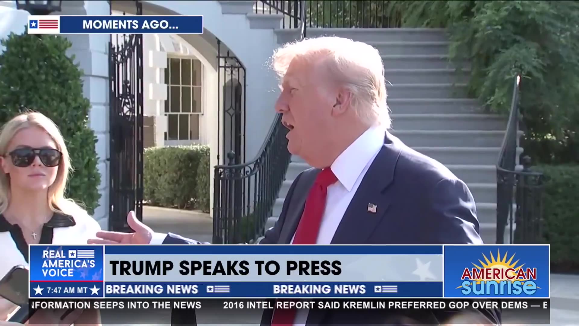 PRESIDENT TRUMP ON: A WEAKER DOLLAR