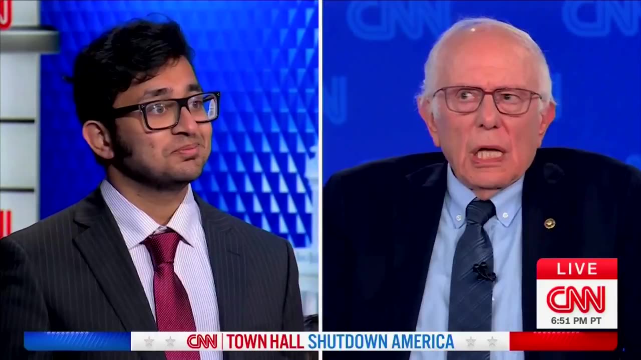 Bernie Sanders Tries to Reverse the Narrative at Town Hall but Audience Member Has Other Ideas