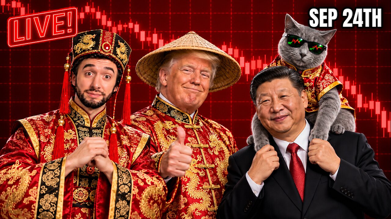 STOCK MARKET PAIN: Trump-Xi Meeting, Historic Yield Surge & Live Day Trading thumbnail