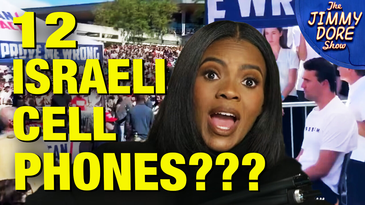 Kirk Assassination Scene Was CRAWLING With Israelis! – Candace Owens