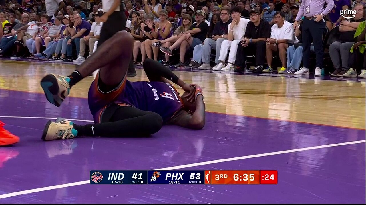 🫢 Aliyah Boston ELBOWS Natasha Mack | Indiana Fever vs Phoenix Mercury, WNBA womens basketball