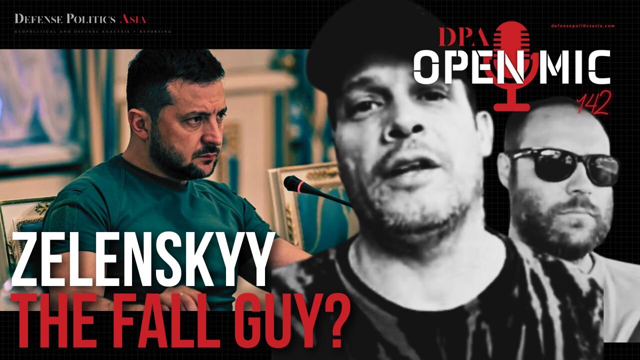 Is Zelenskyy a patsy? US & Russia might need him as a fall guy. Europe is hurting most! #DPAOpenMic