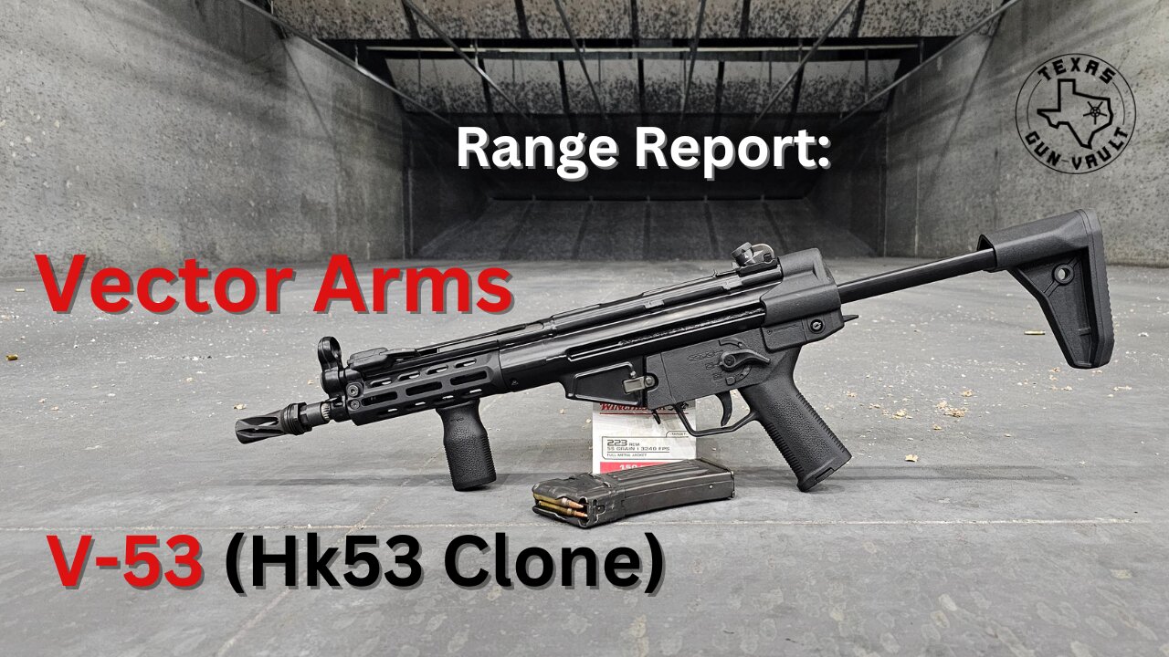 Range Report: Vector Arms V53 - Hk53 Clone (5.56mm)