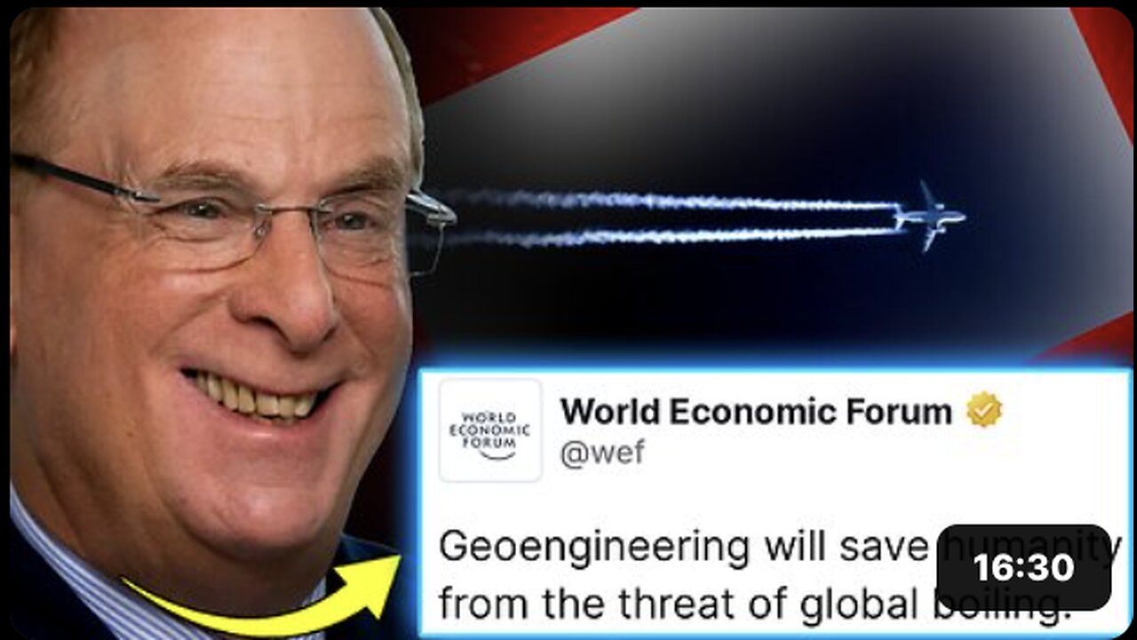14 Nations Sign WEF Chemtrails Treaty To Improve Humanity by Intensifying Sky Spraying Operations