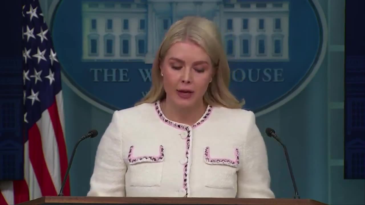 PRESS SEC: I can confirm that California gave this individual a license…
