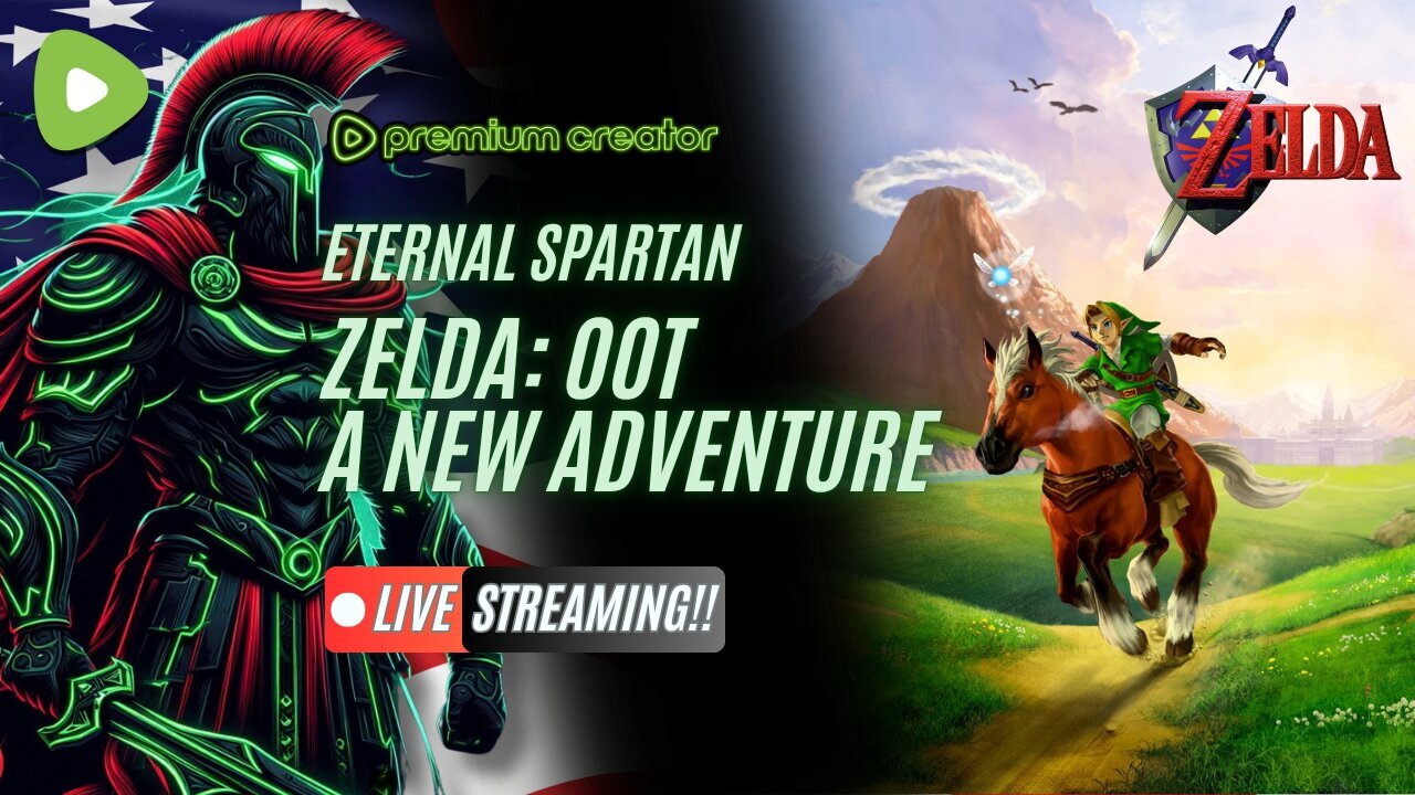Zelda: Ocarina of Time pt. 3 | USMC Vet | Come Join the Best Chat on Rumble!!!!