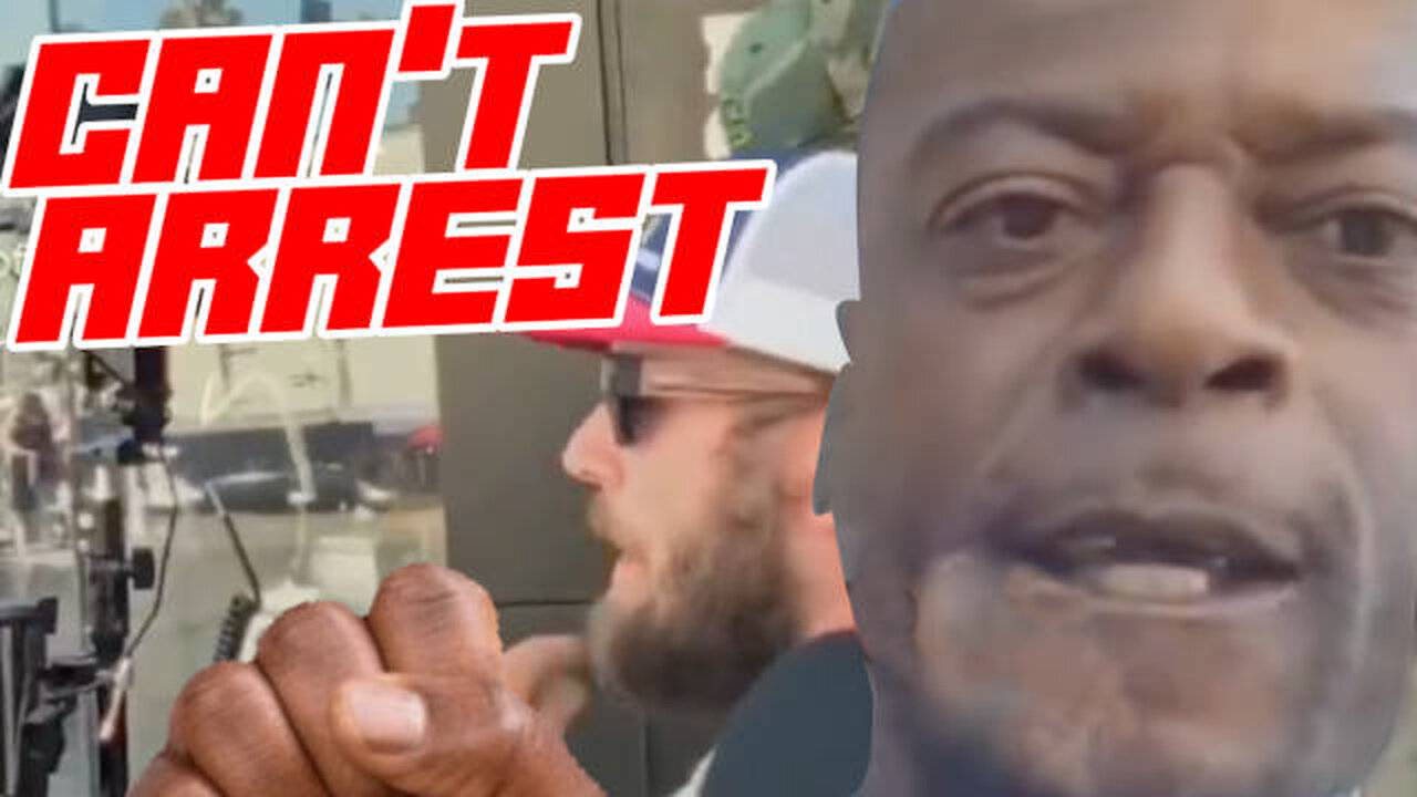LA Cops Wont Arrest Lunatic Assaulting People b/c Its a Misdemeanor