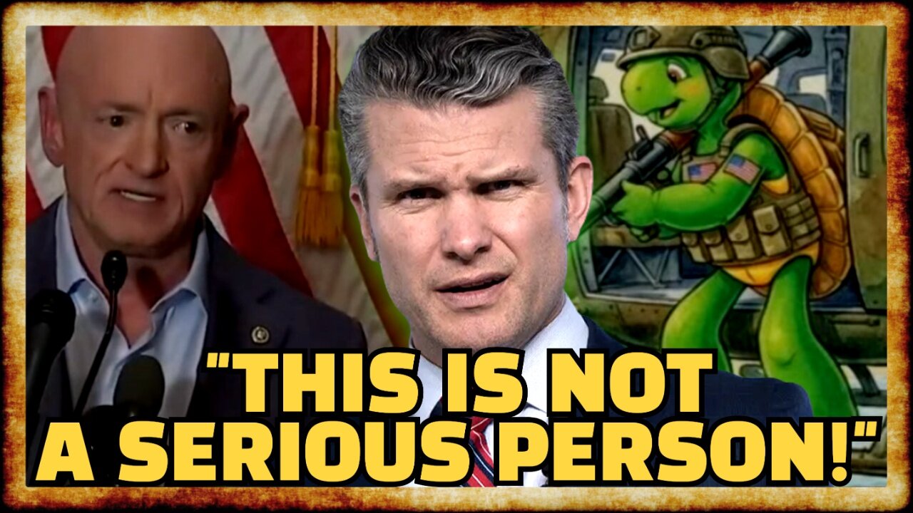 Mark Kelly GOES OFF on Hegseths PSYCHOTIC War Crime Meme Play