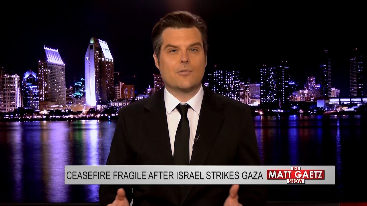 Matt Gaetz 💥 Israels Attempts to Blow Up the Gaza Ceasefire Deal.