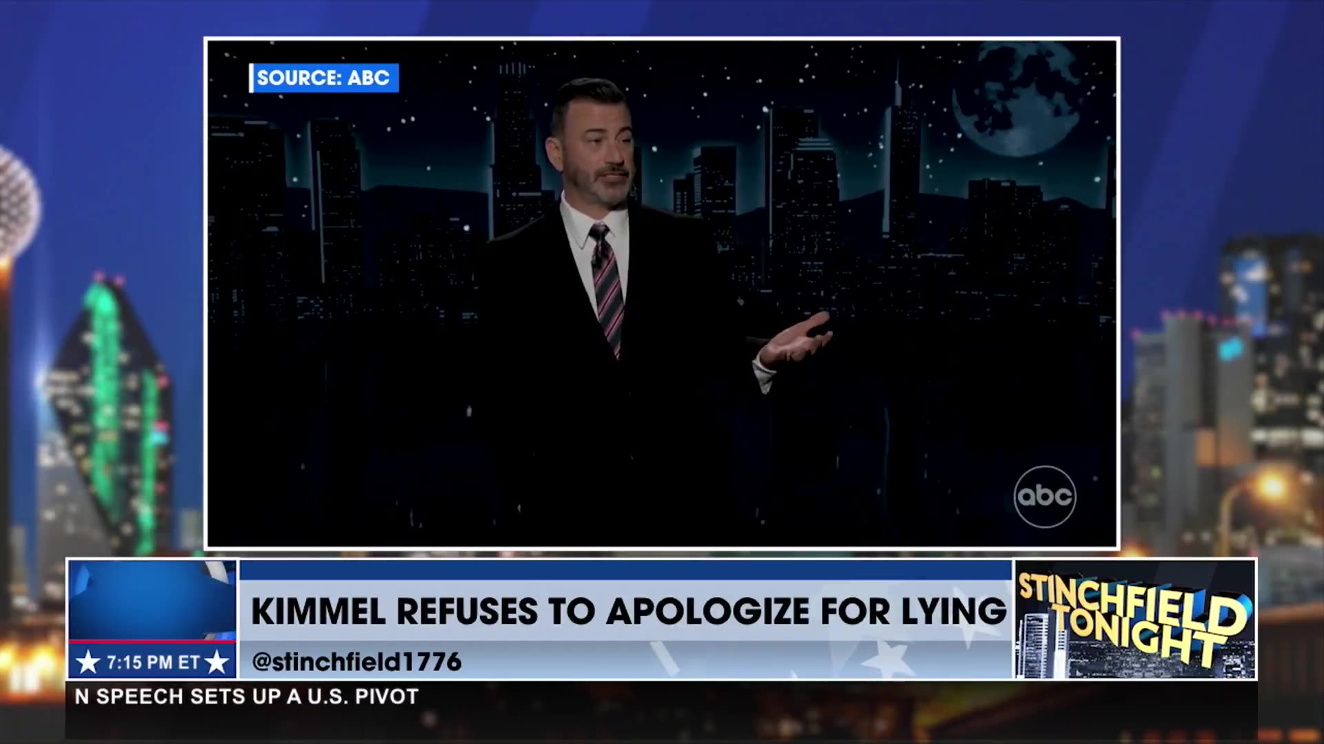 ALL WE GOT FROM KIMMEL WAS EXCUSES