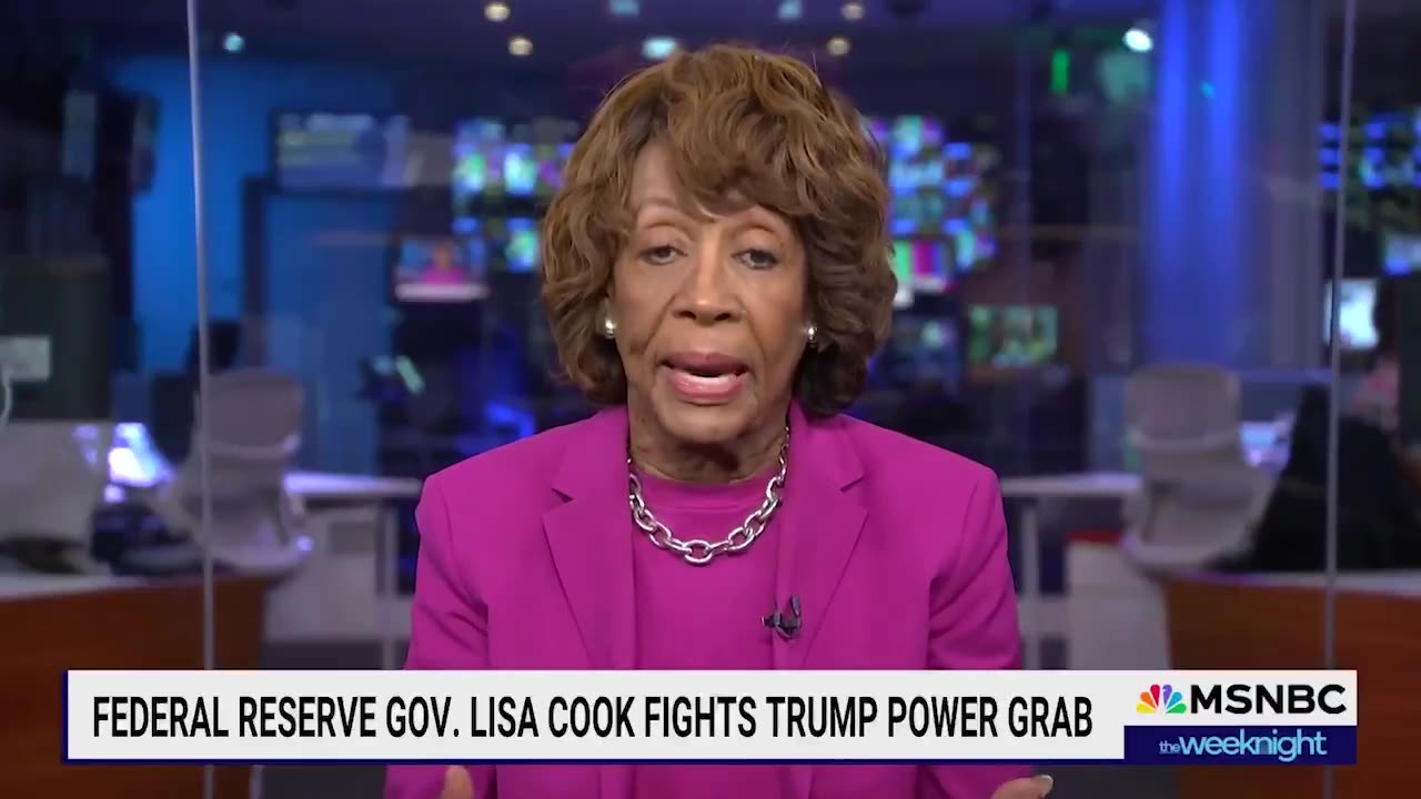 Maxine Waters wants to invoke the 25th amendment