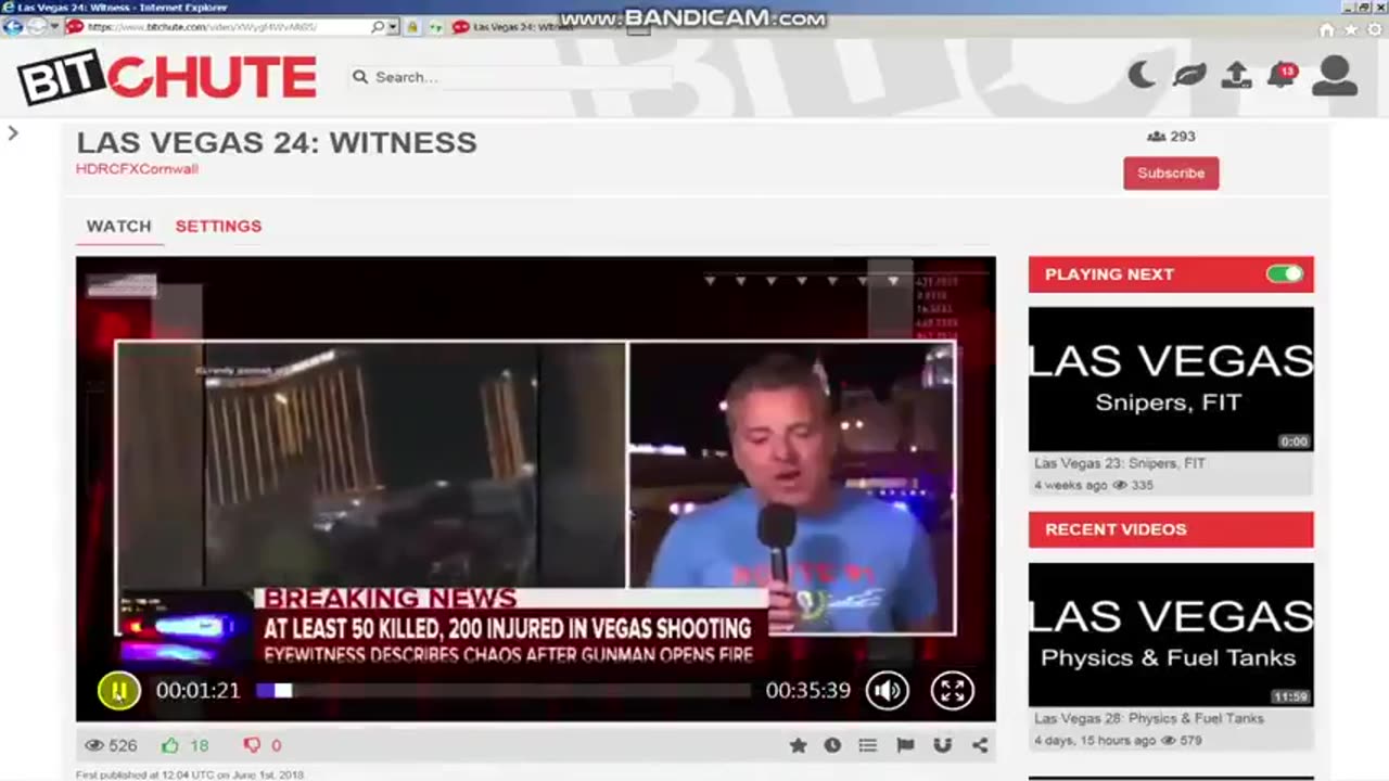 Las Vegas Shooting from Old Bitchute