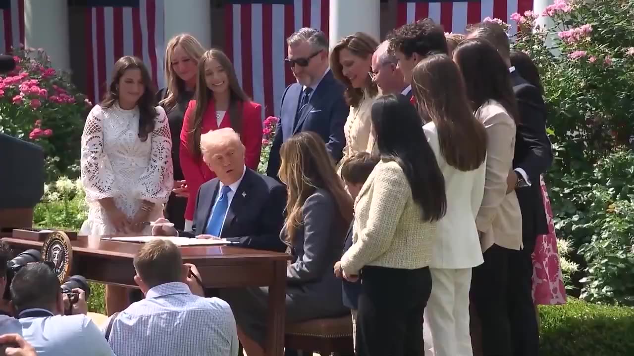 Trump has officially signed the Take It Down Act into law
