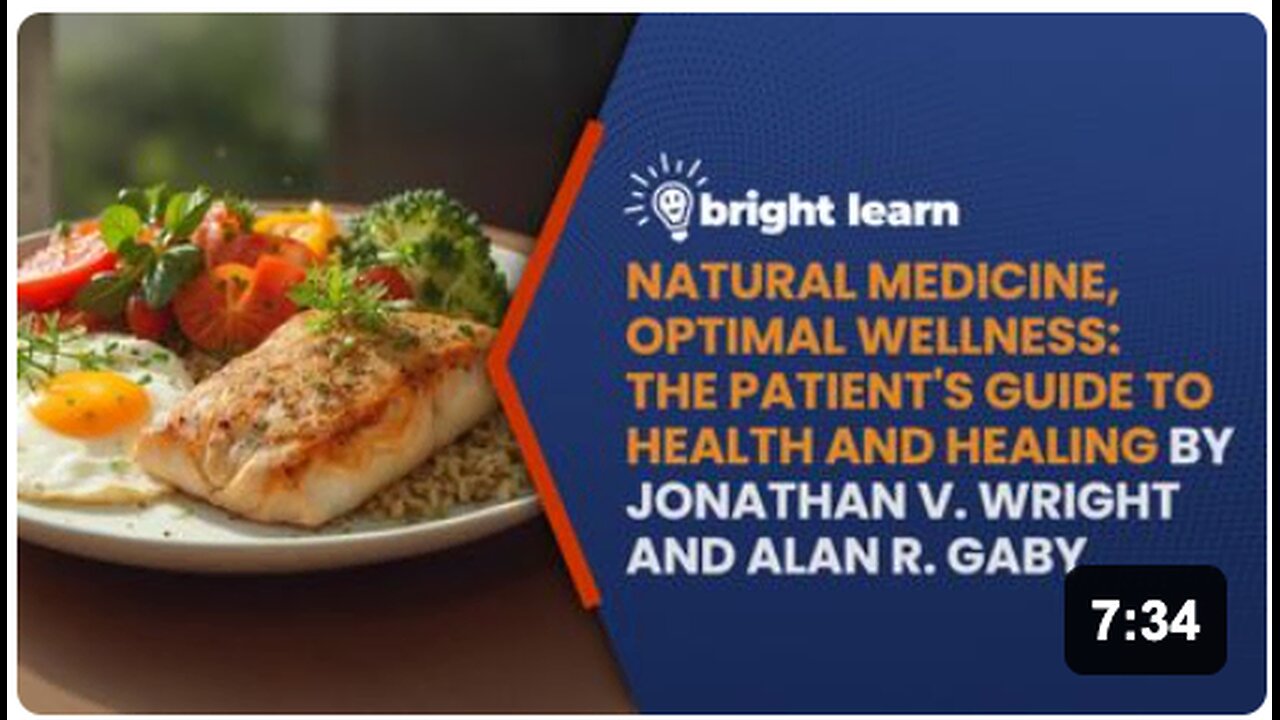 BrightLearn - Natural Medicine, Optimal Wellness: The Patients Guide to Health and Healing by Jonathan V. Wright and Alan R. Gaby