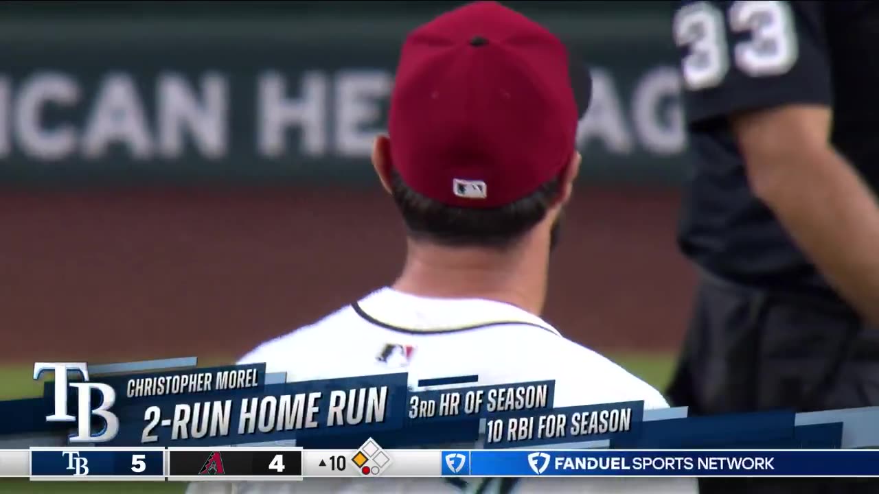 MLB - Christopher Morel goes yard in extras ๐ช
