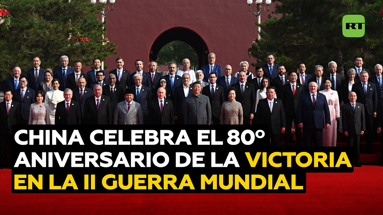 El megadesfile militar en Pekín por el 80º. aniversario del fin de la II Guerra Mundial