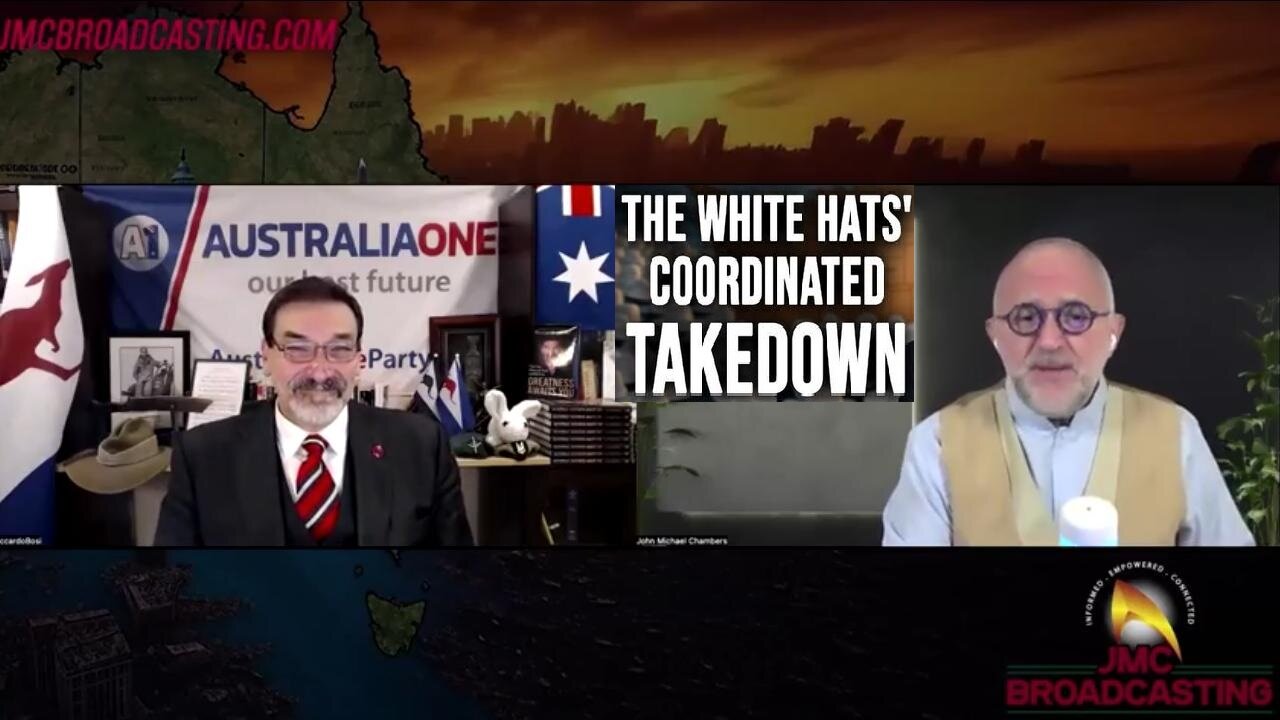 The White Hats Coordinated Takedown of Deep State Systems ~ Riccardo Bosi w/ JMC