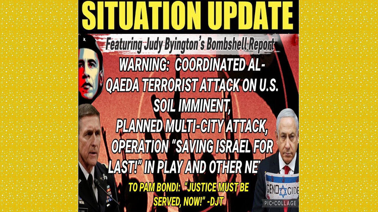 SITUATION UPDATE 9/22/25 - Judy Byingtons Bombshell Report! Operation Saving Israel For Last! In Play